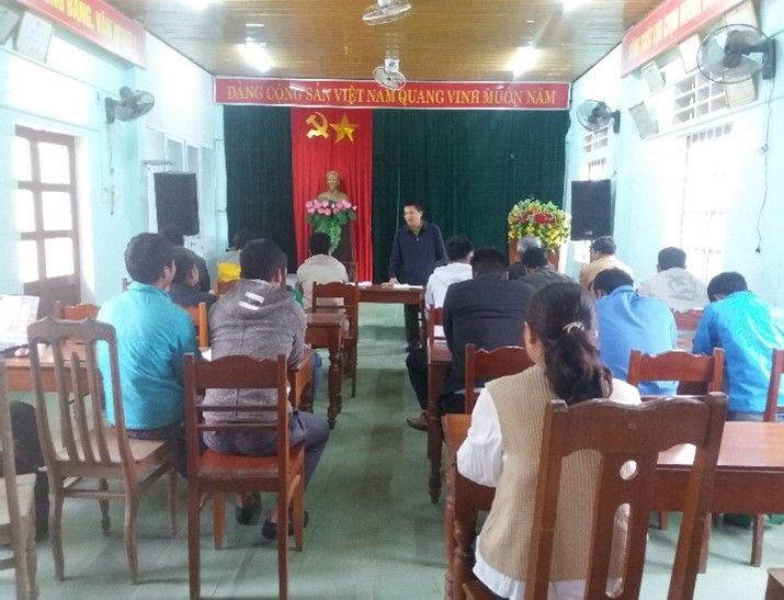 Thành lập Tổ công tác FCIM  thuộc Dự án “Đối thoại về phát triển rừng bền vững”  ở huyện Đakrông, tỉnh Quảng Trị.